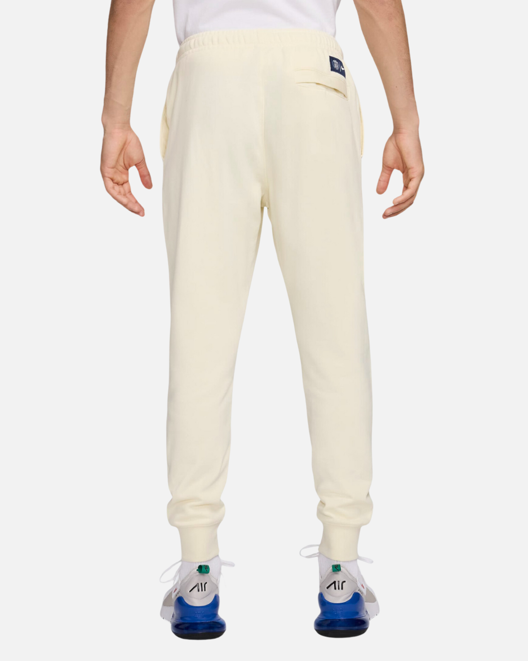 PSG Club Fleece 2025 Tracksuit Bottoms - Beige