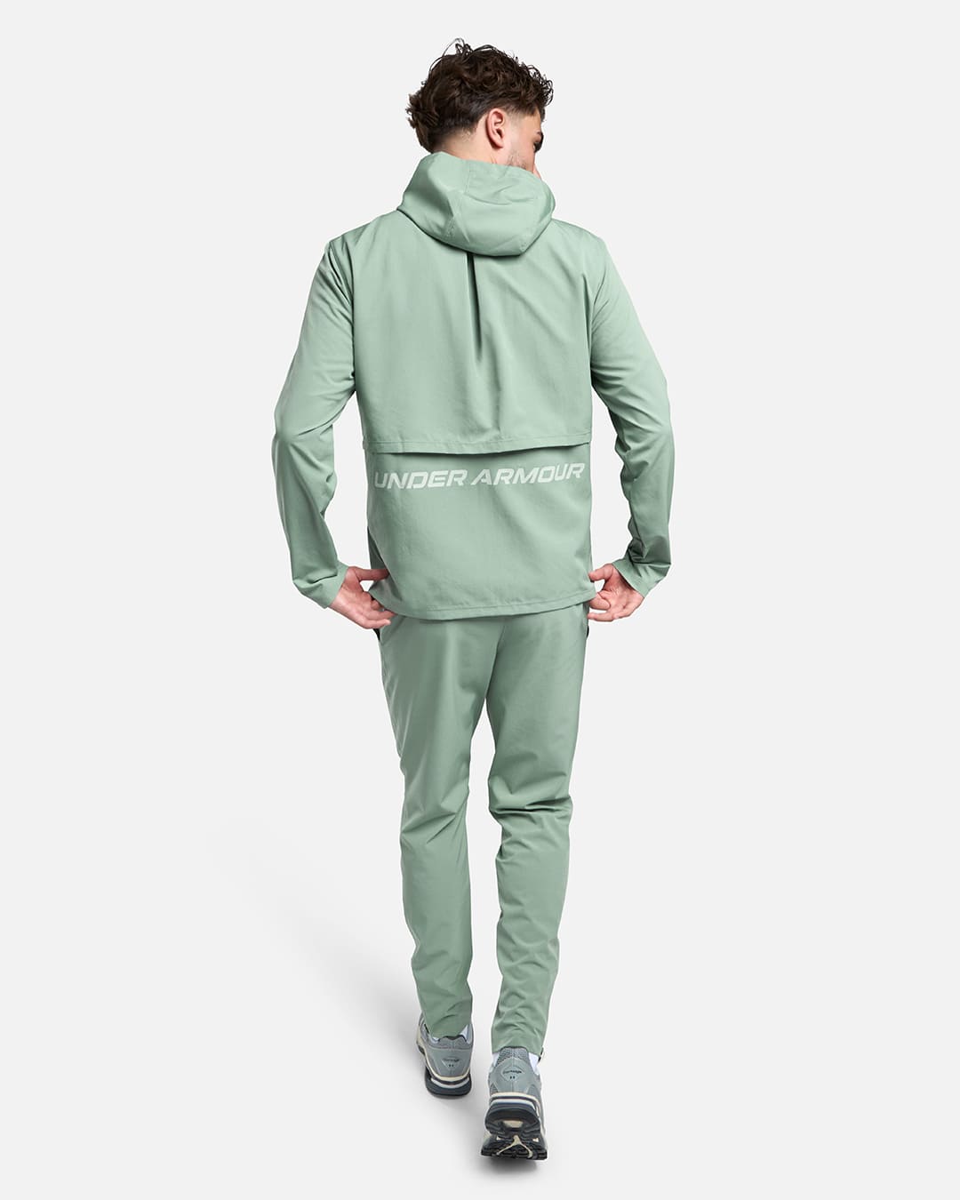 Pantalon de survêtement Under Armour Running Launch - Vert Pastel