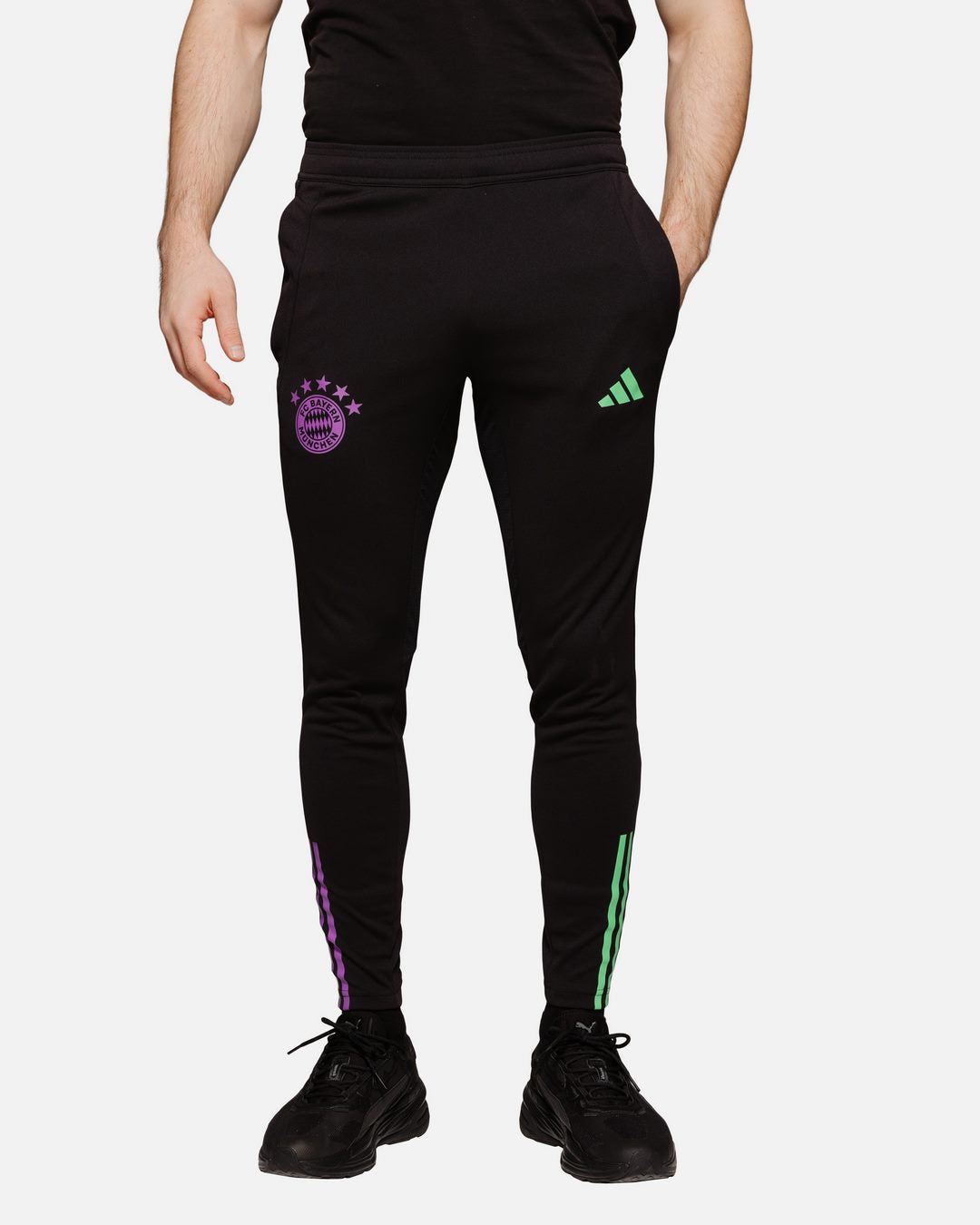Pantalon d'entrainement Bayern Munich 2023/2024 - Noir/Violet/Vert