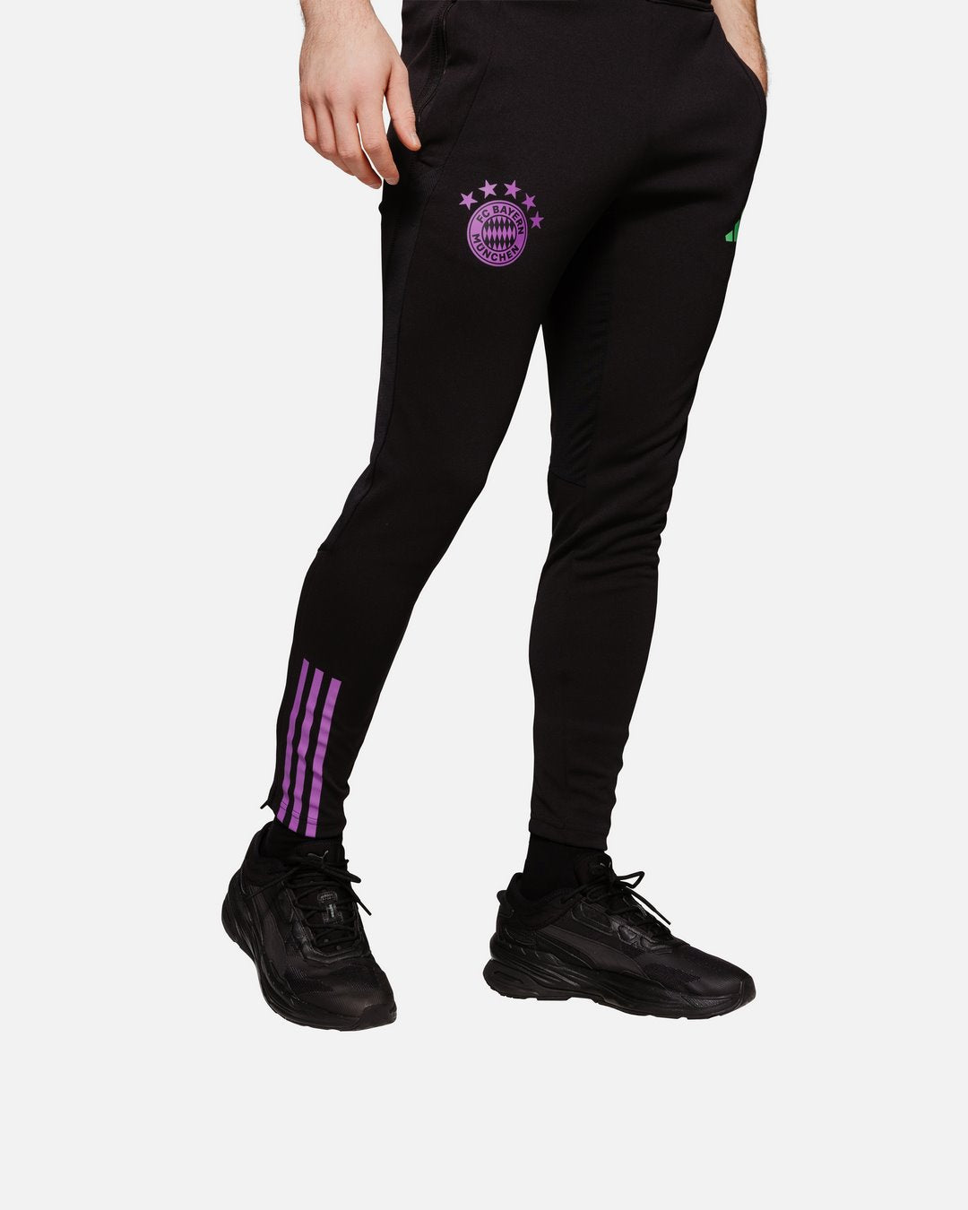 Pantalon d'entrainement Bayern Munich 2023/2024 - Noir/Violet/Vert