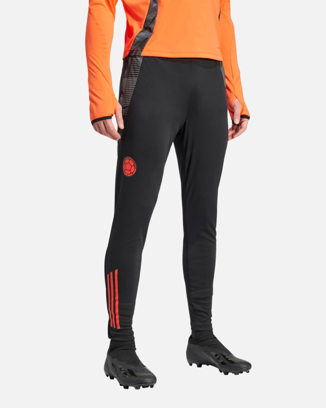 Pantalon d'entrainement Colombie 2024 - Noir/Orange