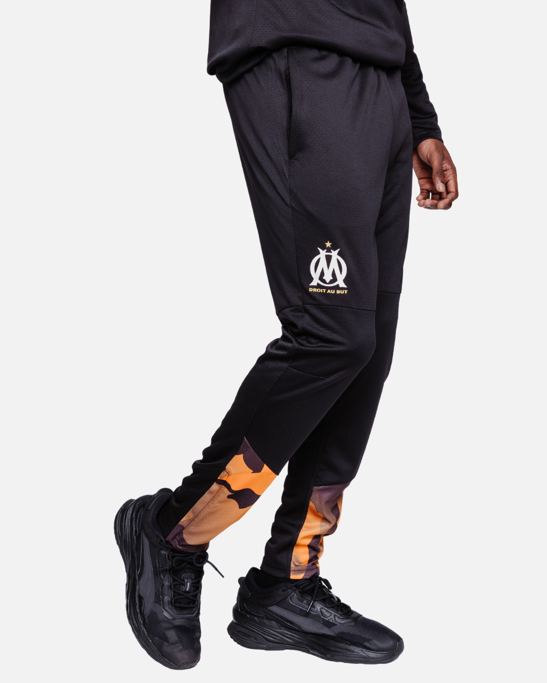 OM training pants - Black/Orange