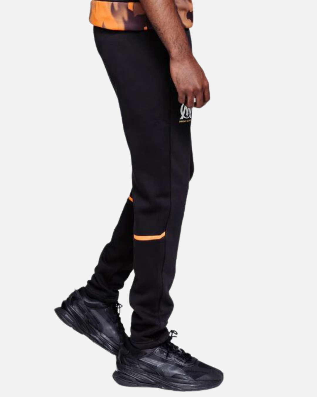 Pantalon OM - Noir/Orange