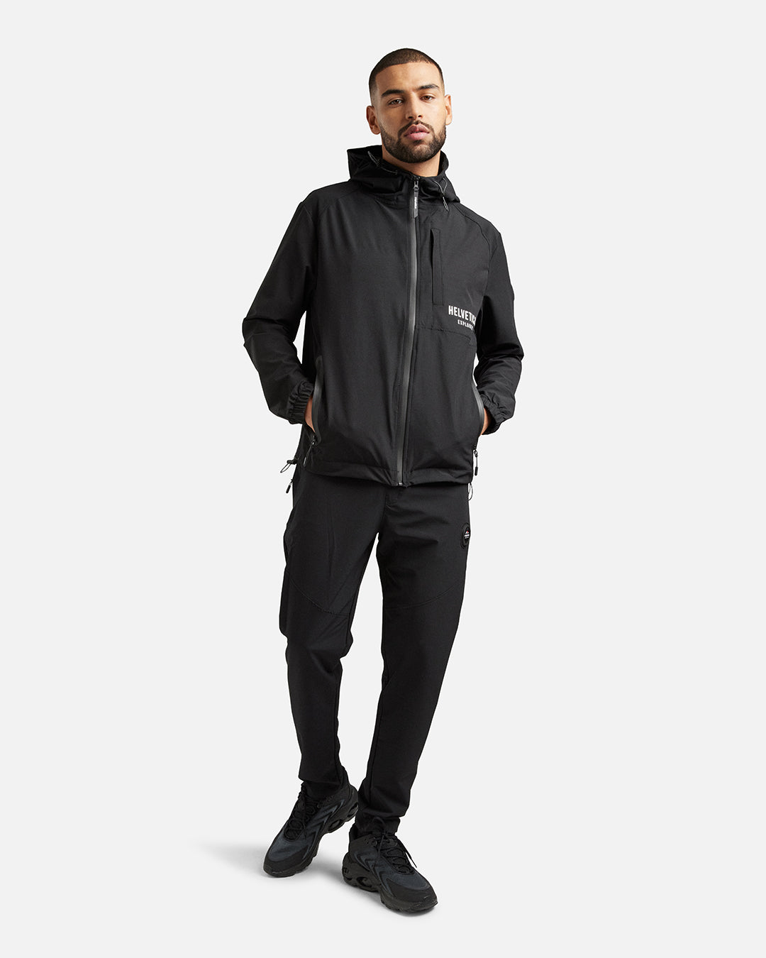 Helvetica Steed Jogginghose – Schwarz