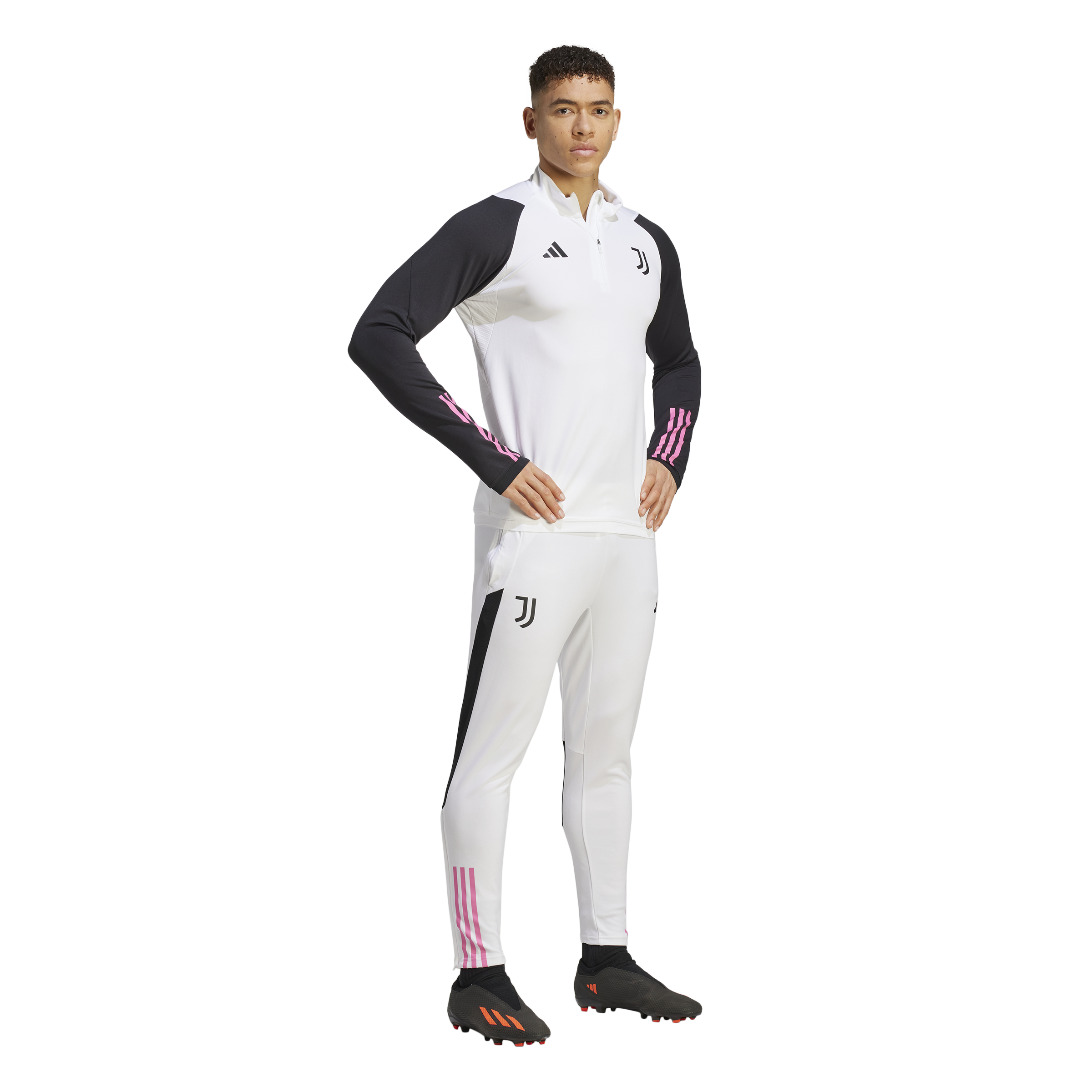 Pantalón de entrenamiento Juventus 2023/2024 - Blanco/Negro/Rosa