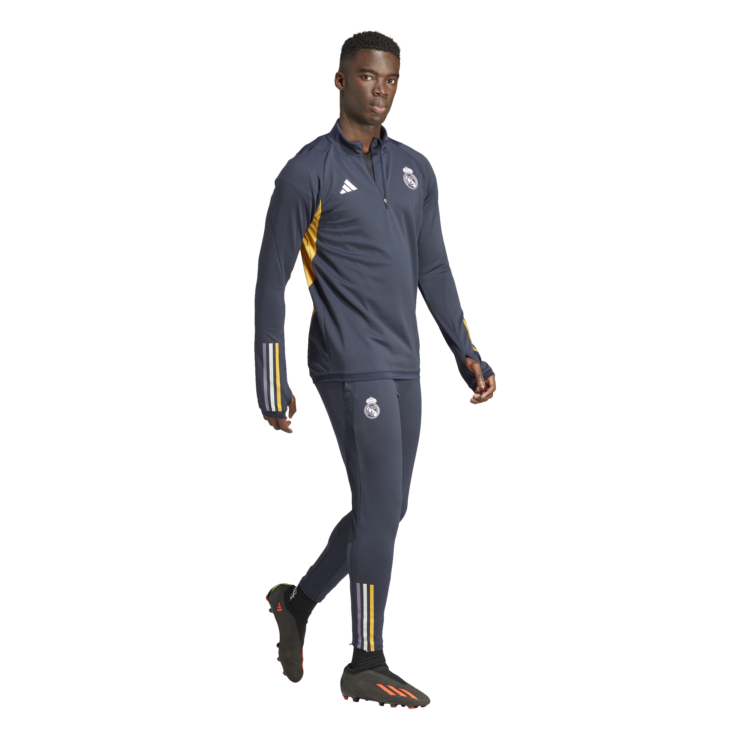 Real Madrid Training Pants - Blue/Yellow/White