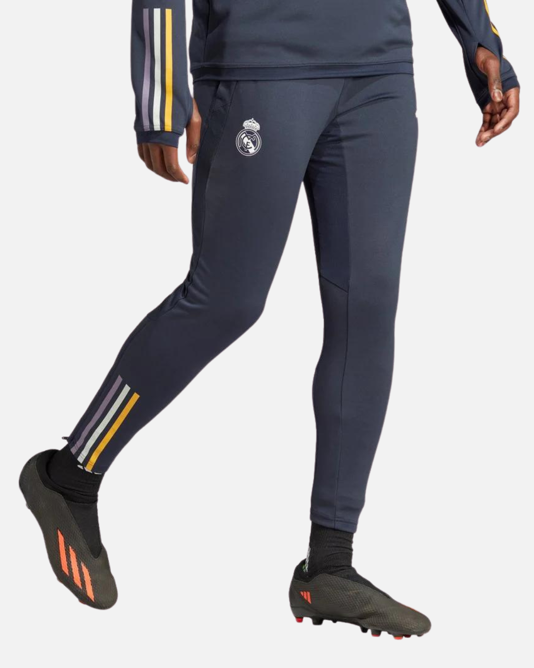 Pantalon d'entrainement Real Madrid 2023/2024 - Bleu/Jaune/Blanc