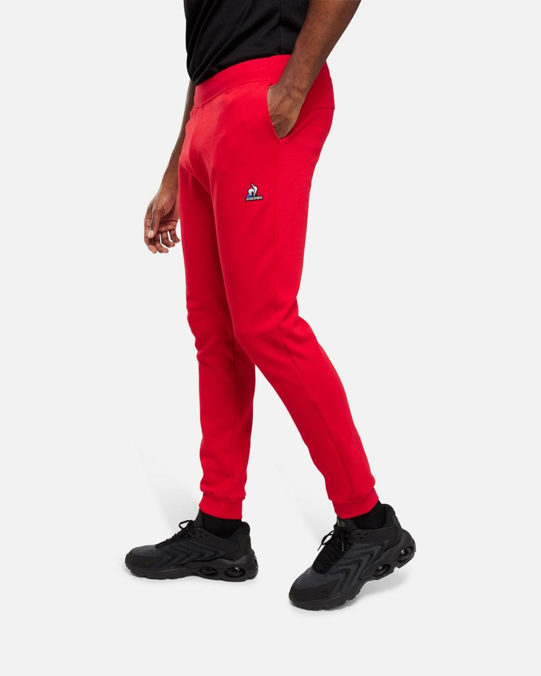 Pantalón Le Coq Sportif Essentials - Rojo
