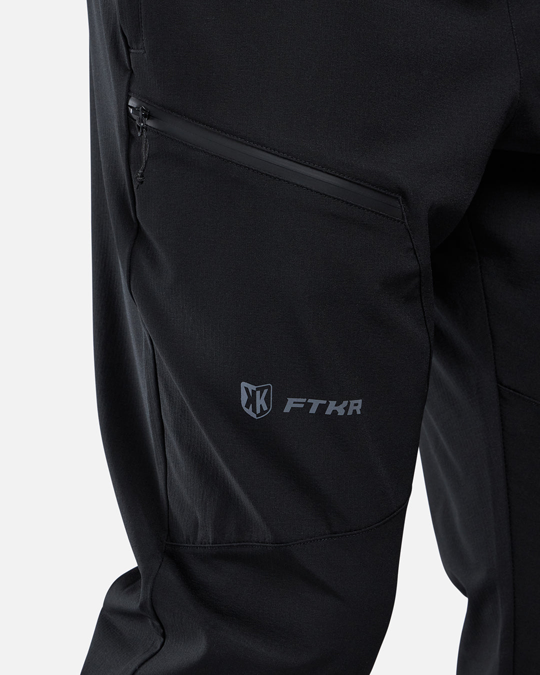 Pantalones con capucha FK - Negro