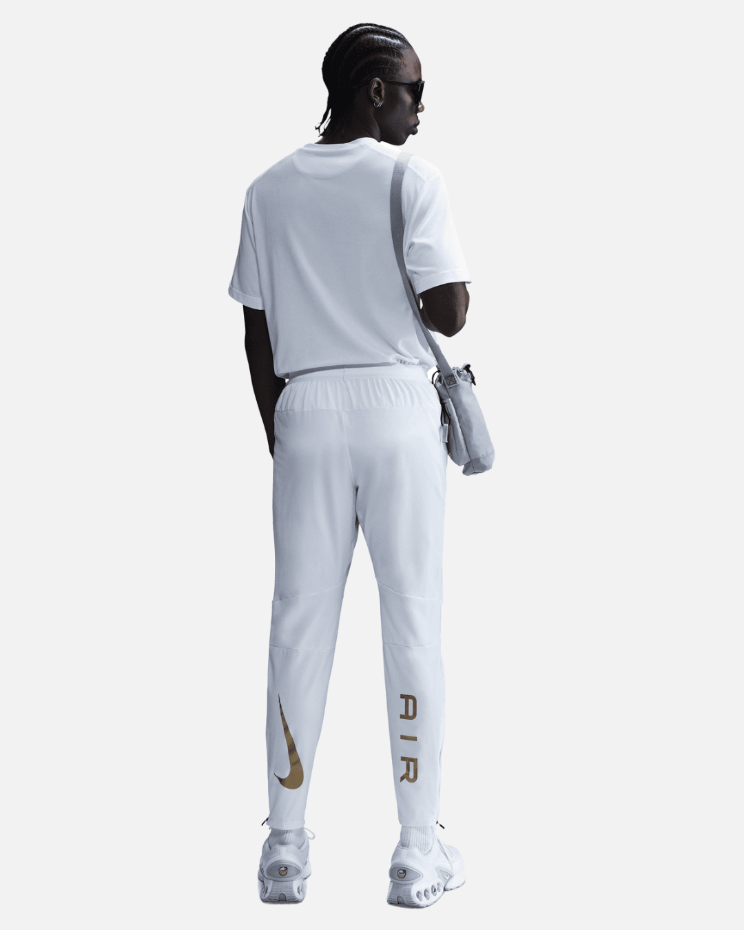Pantalon Nike Air - Blanc/Doré