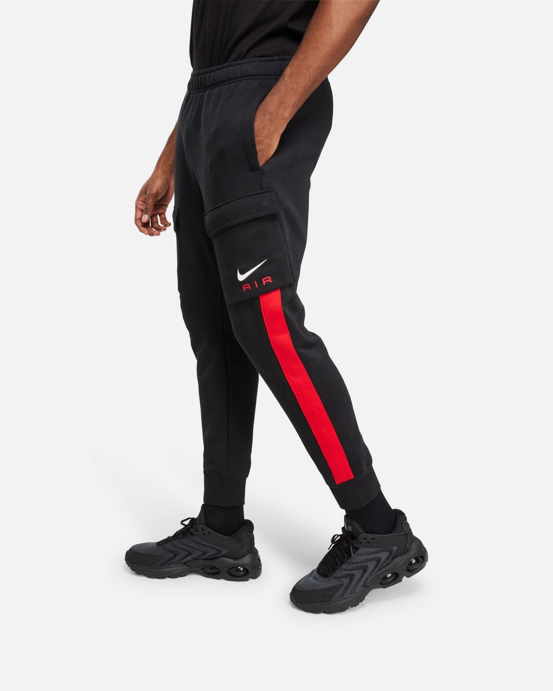 Pantalon Nike Air - Noir/Rouge