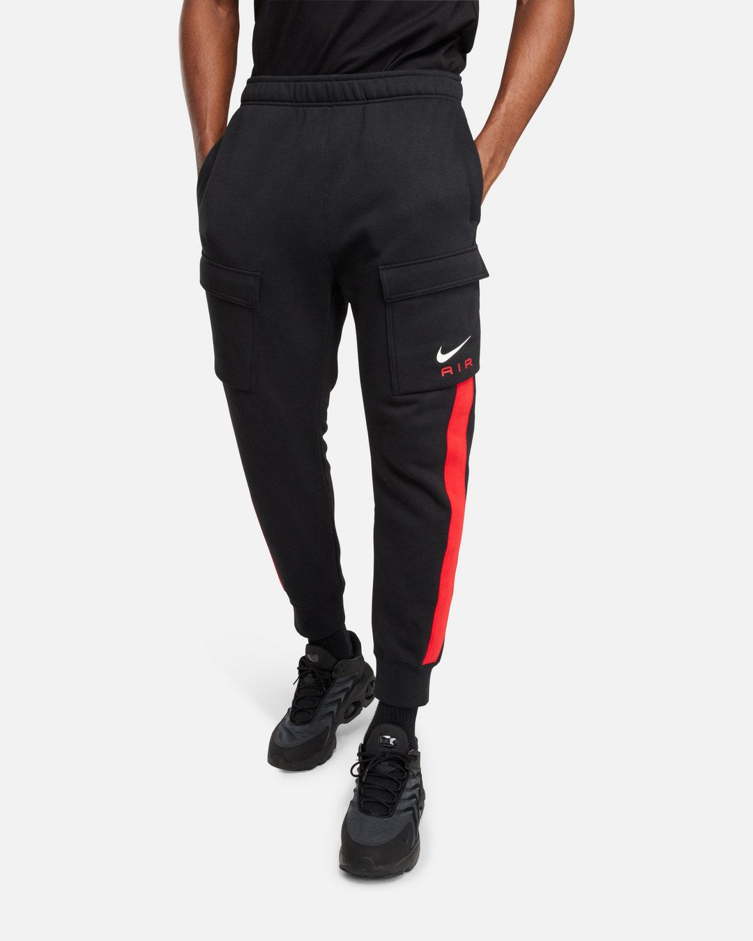 Pantalon Nike Air - Noir/Rouge