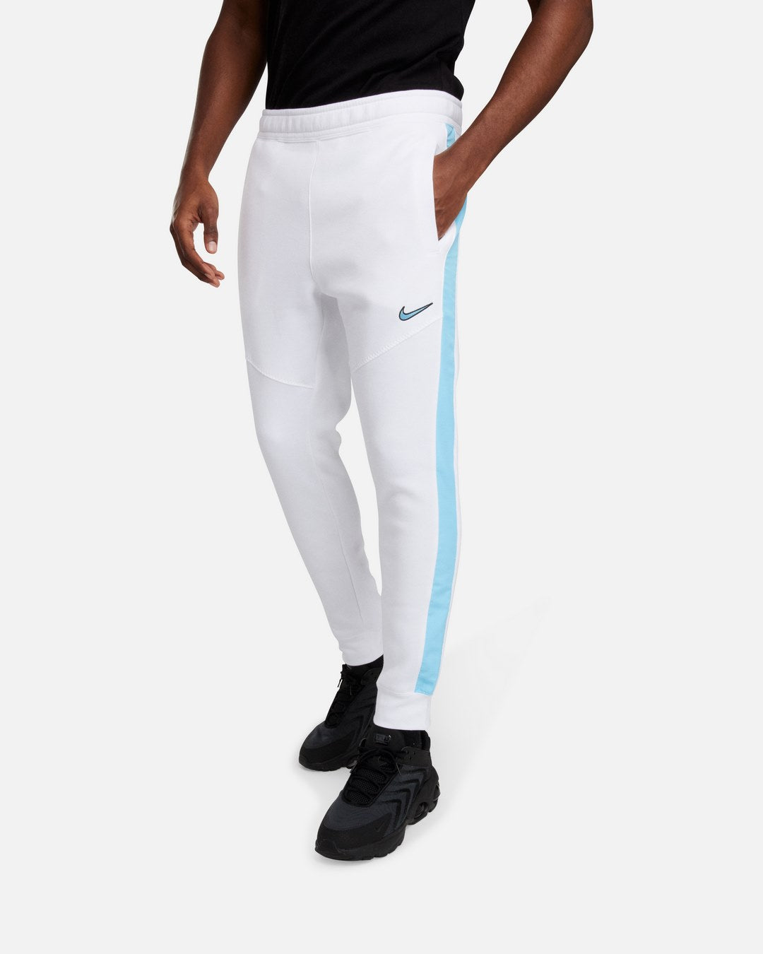 Pantalon Nike Sportswear - Blanc/Bleu