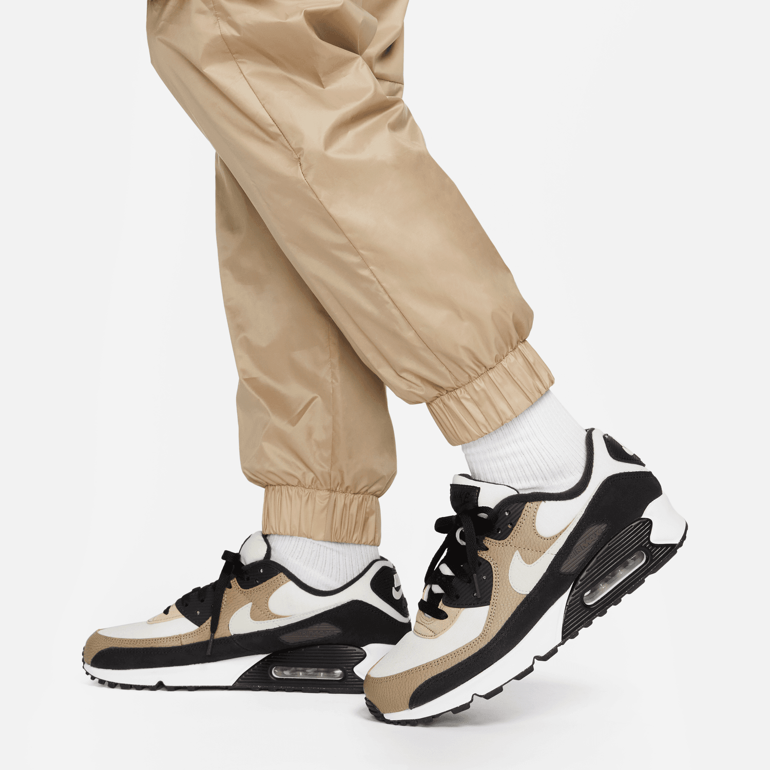 Nike Tech Hose – Beige/Schwarz