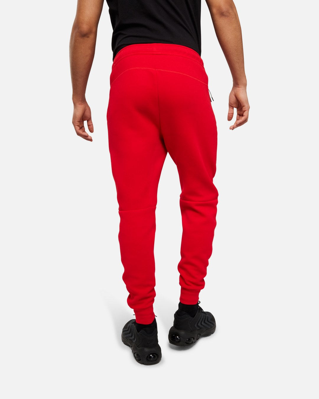 Pantalon Nike Tech Fleece - Rouge/Noir