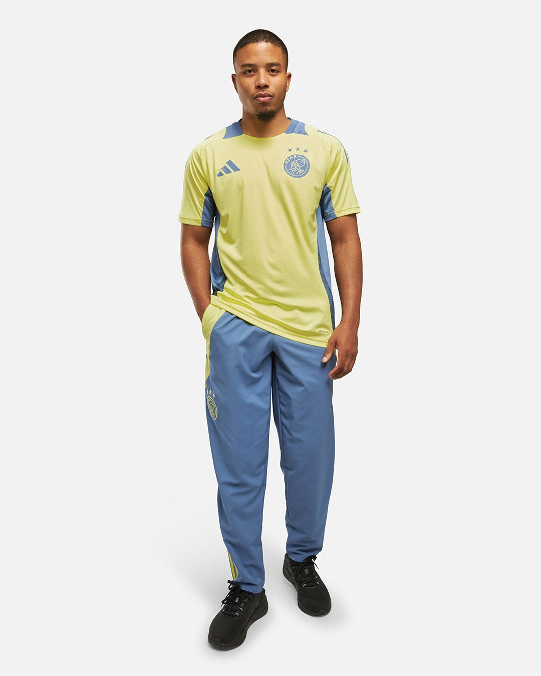 Ajax Amsterdam 2024/2025 Trainingshose – Blau/Gelb