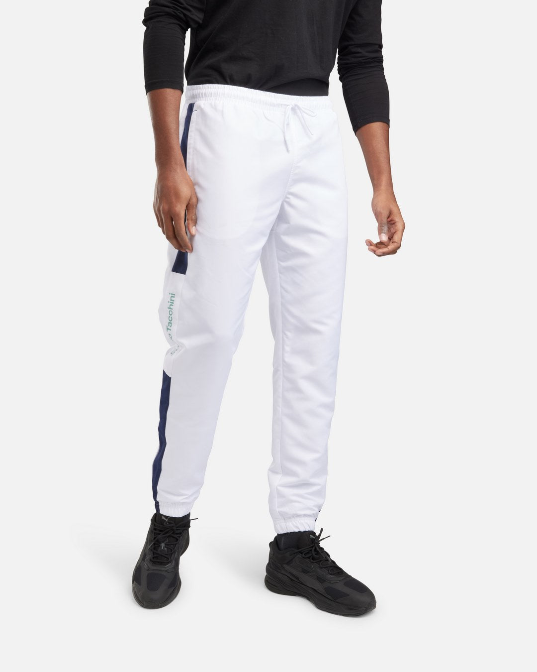 Pantalon Sergio Tacchini Ginnico Fleece - Blanc