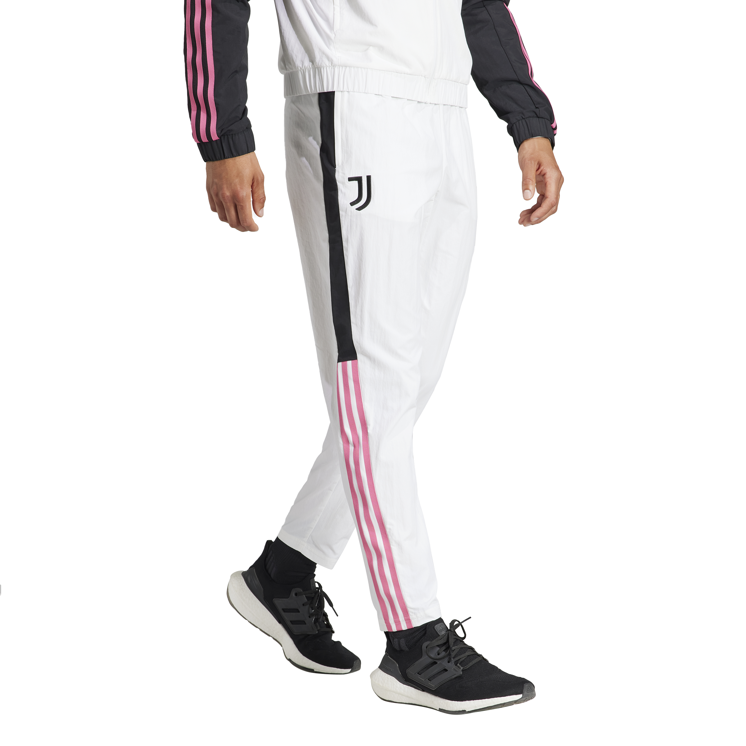 Pantalon de survêtement Juventus 2023/2024 - Blanc/Noir/Rose