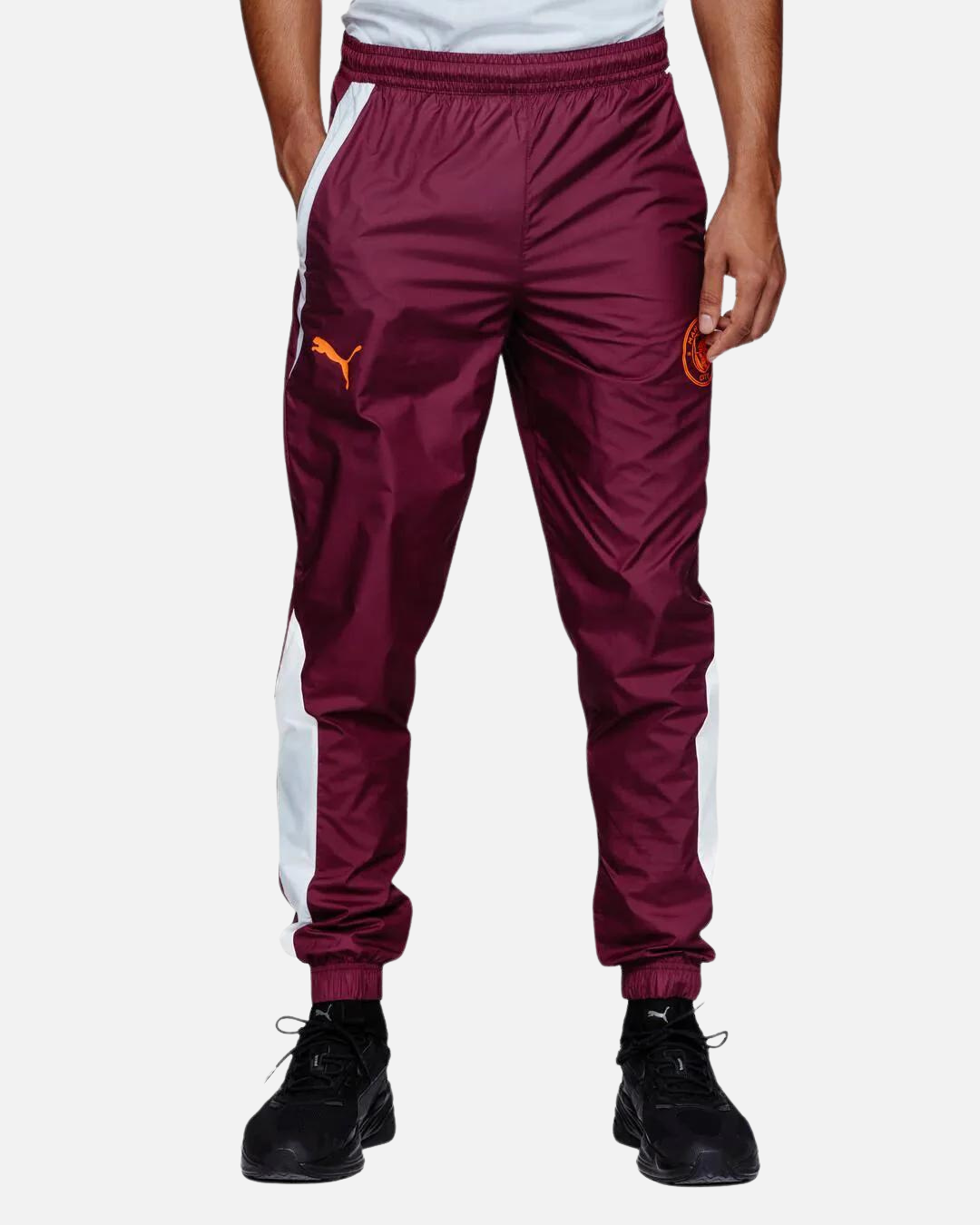 Pantalon de survêtement Mancherster City 2023/2024 - Bordeaux/Orange/blanc