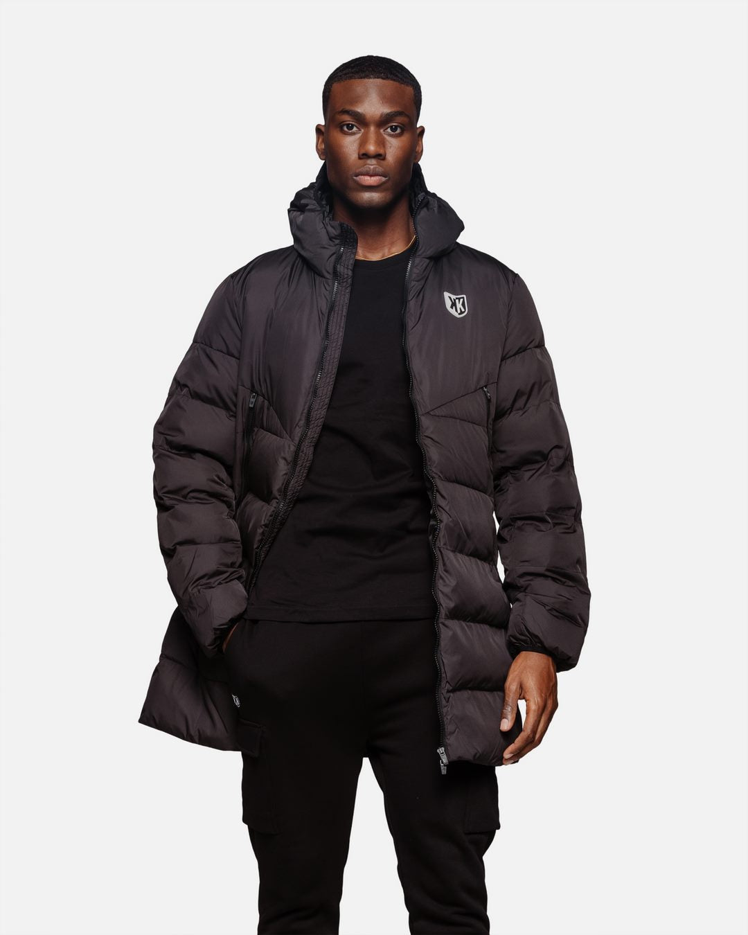 Parka FK Basic - Nero/Nero