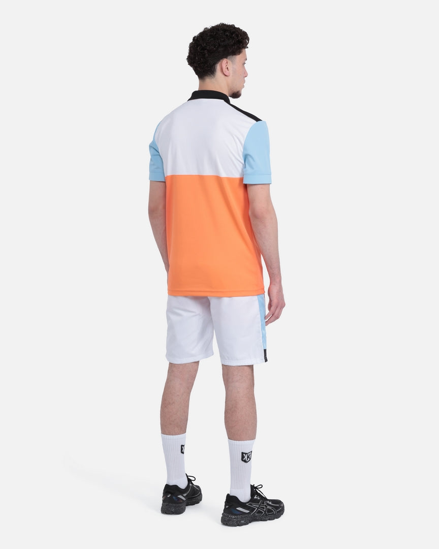 Polo FK Squad - Naranja/Blanco/Azul