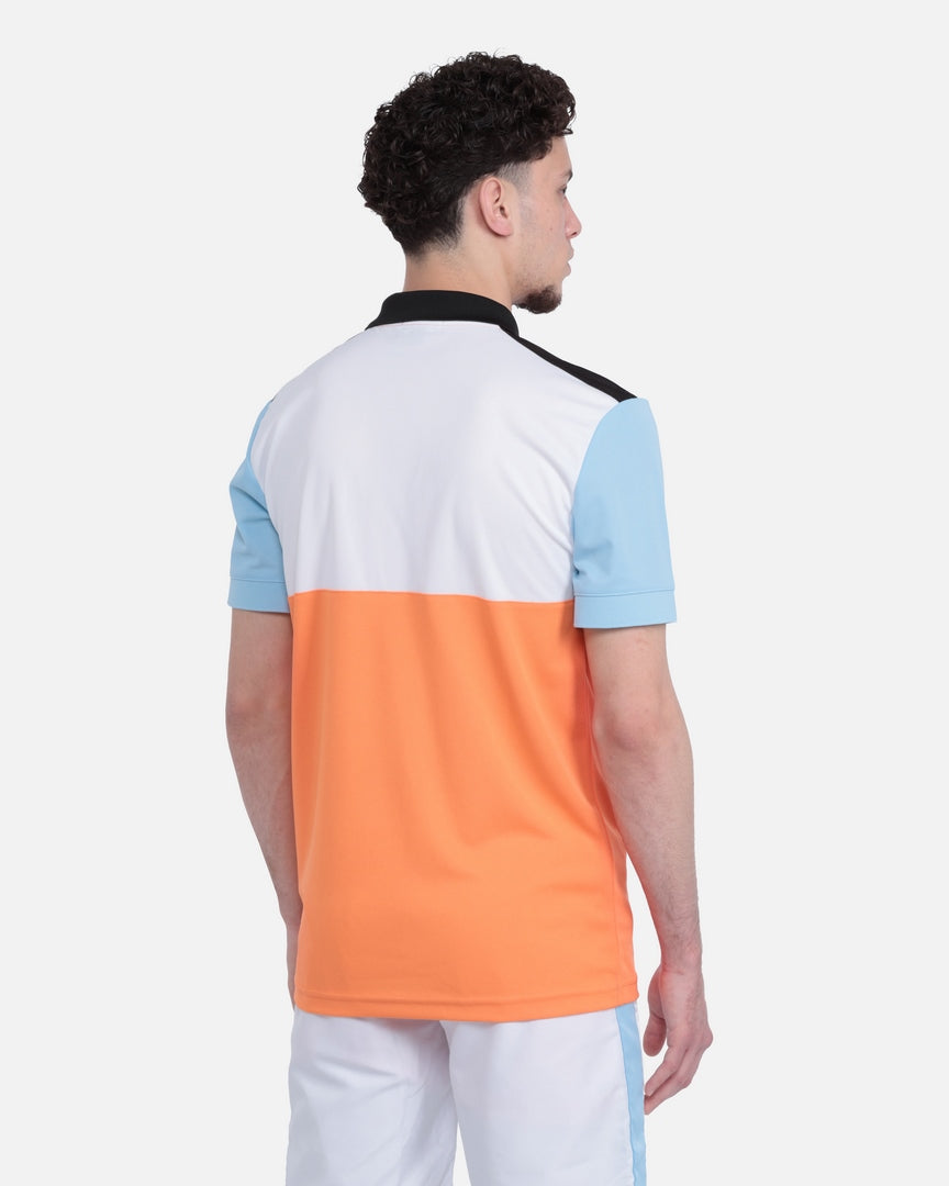Polo FK Squad - Naranja/Blanco/Azul