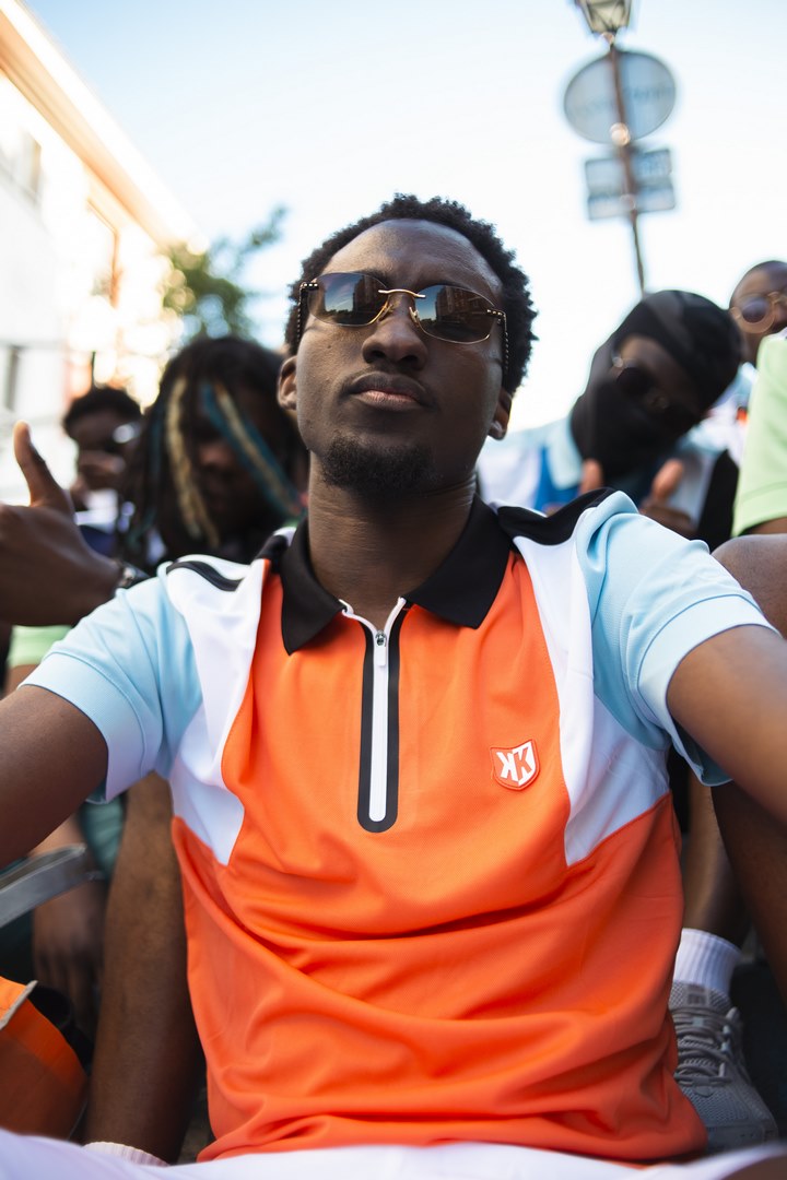 Polo FK Squad - Naranja/Blanco/Azul