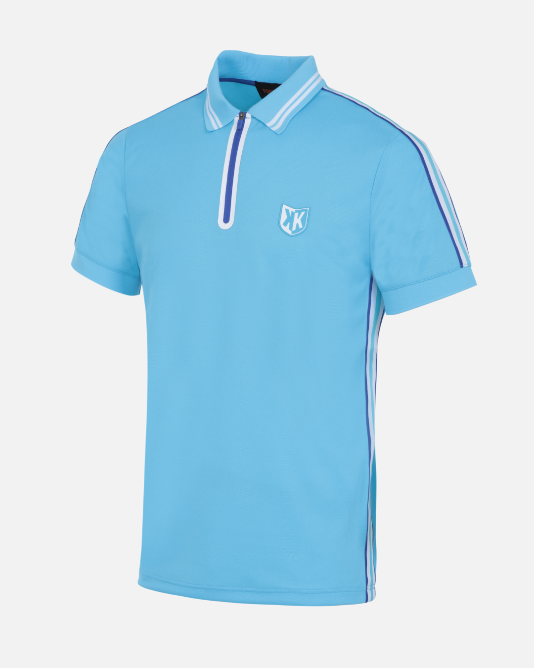 FK Teams Polo - Sky Blue/White