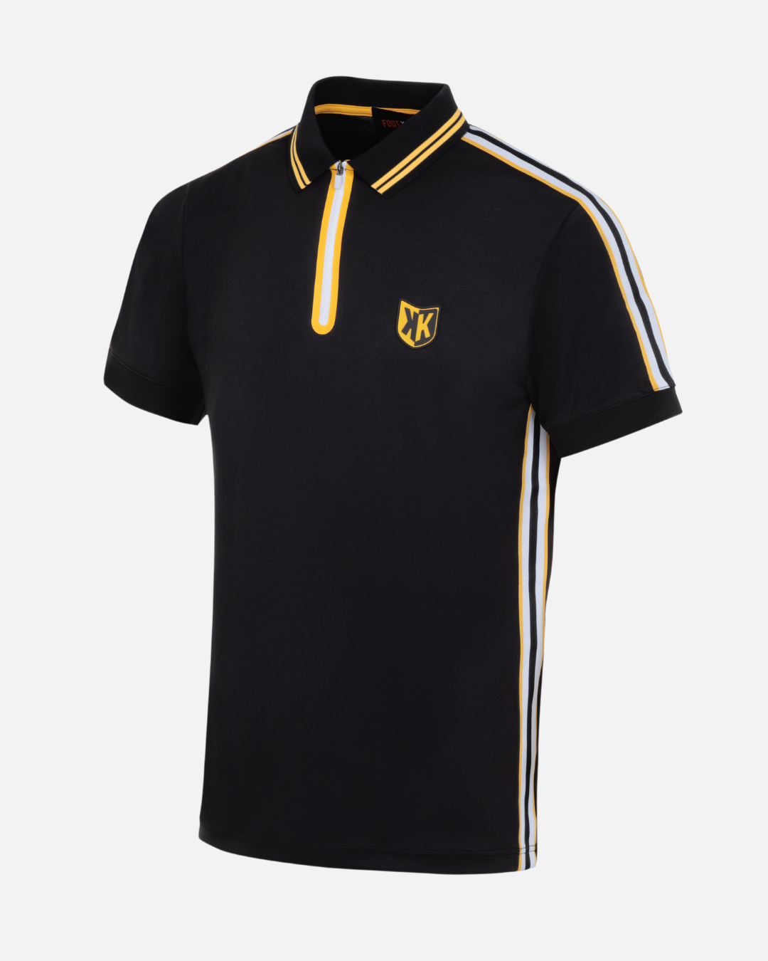 Polo FK Teams - Noir/Blanc/Jaune