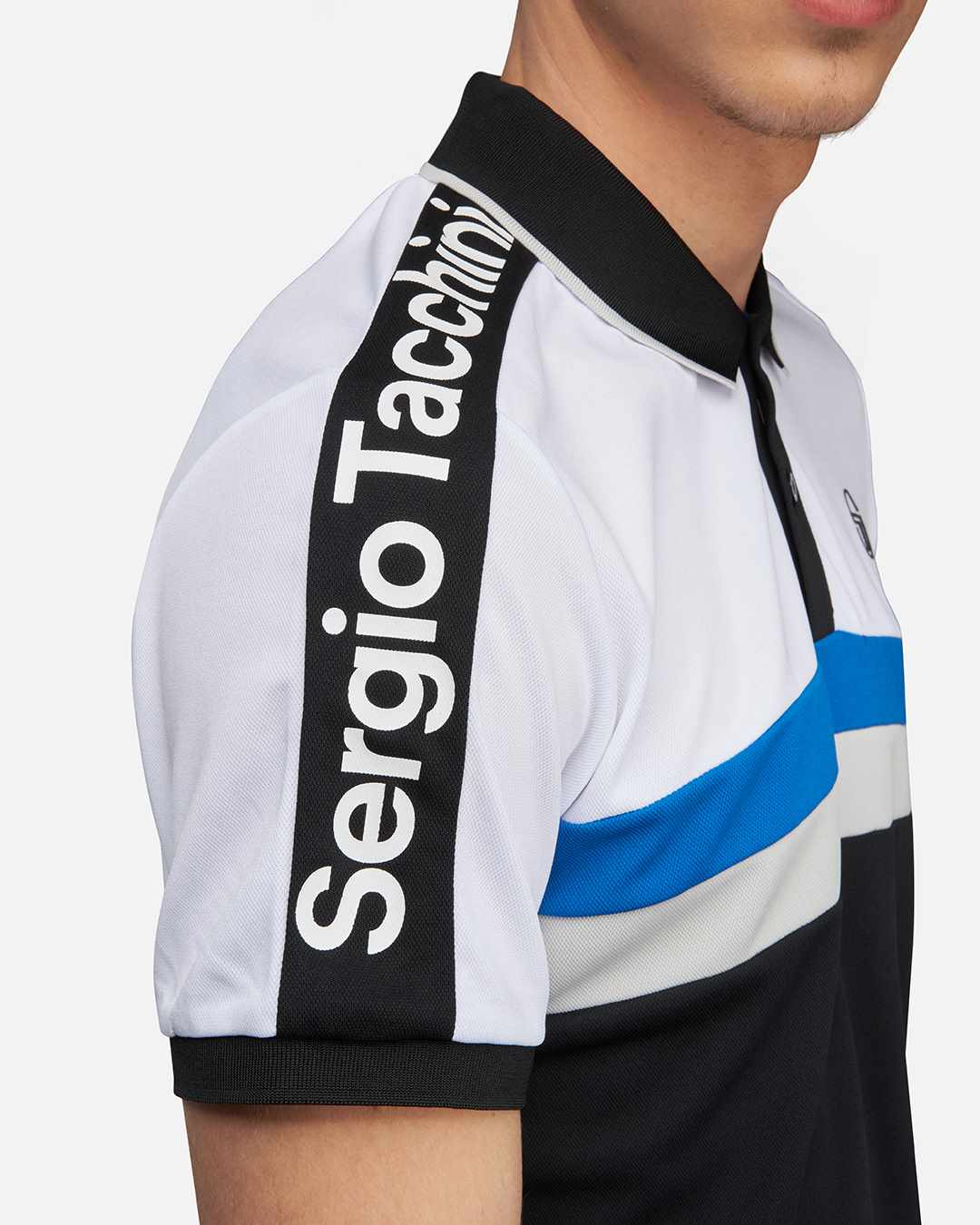 Sergio Tacchini Fascia Polo Shirt - Black