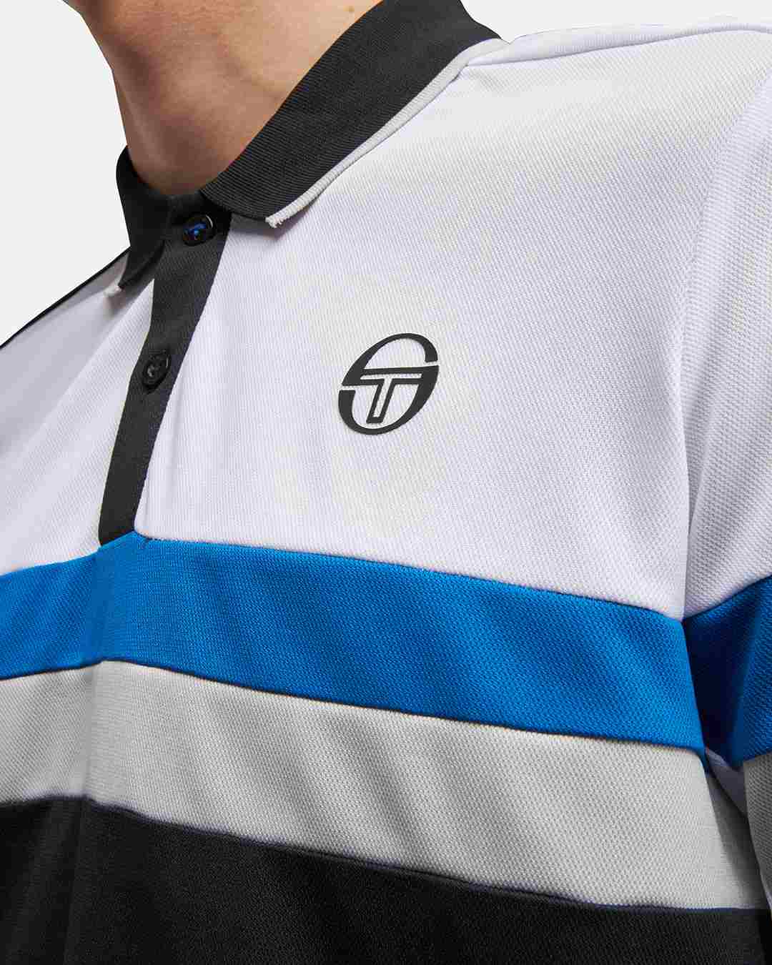 Sergio Tacchini Fascia Polo Shirt - Black