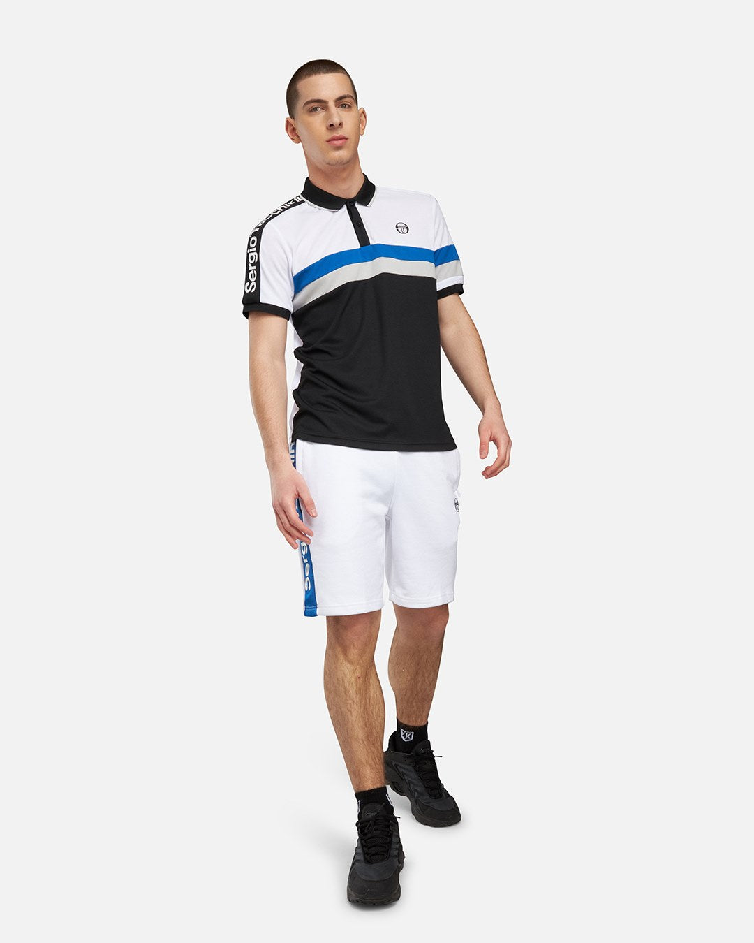 Sergio Tacchini Fascia Polo Shirt - Black