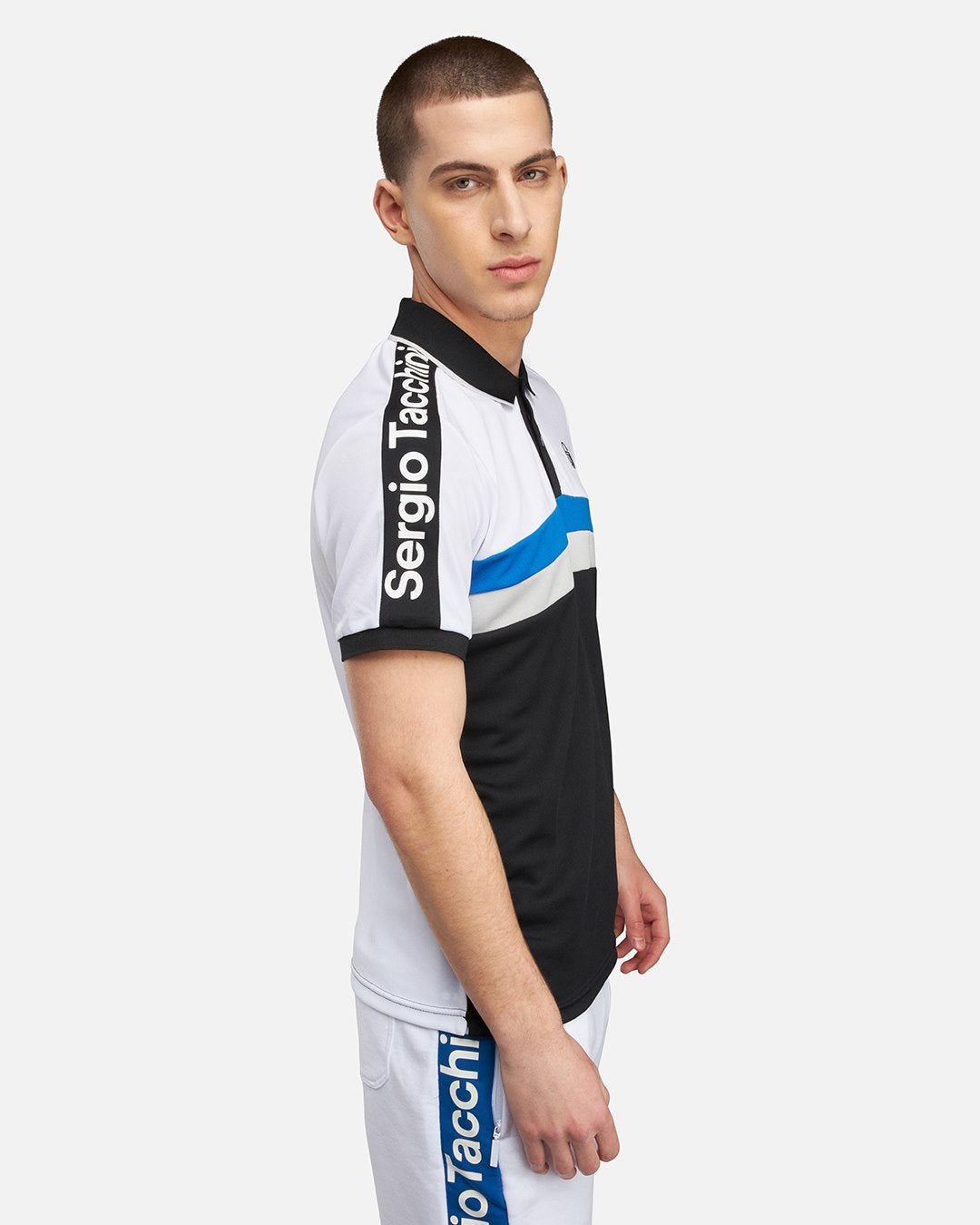 Sergio Tacchini Fascia Polo Shirt - Black