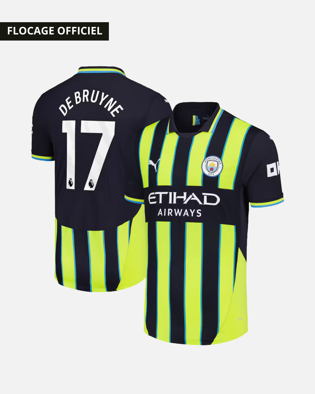 Maillot Manchester City Exterieur 2024 2025 De Bruyne Footkorner