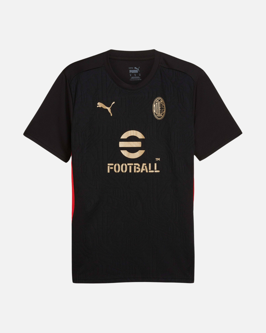 Maglia allenamento AC Milan 2024/2025 - Nero/Rosso