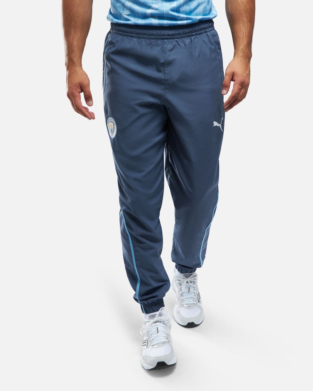 Manchester City 2024 2025 Track Pants Blue Footkorner