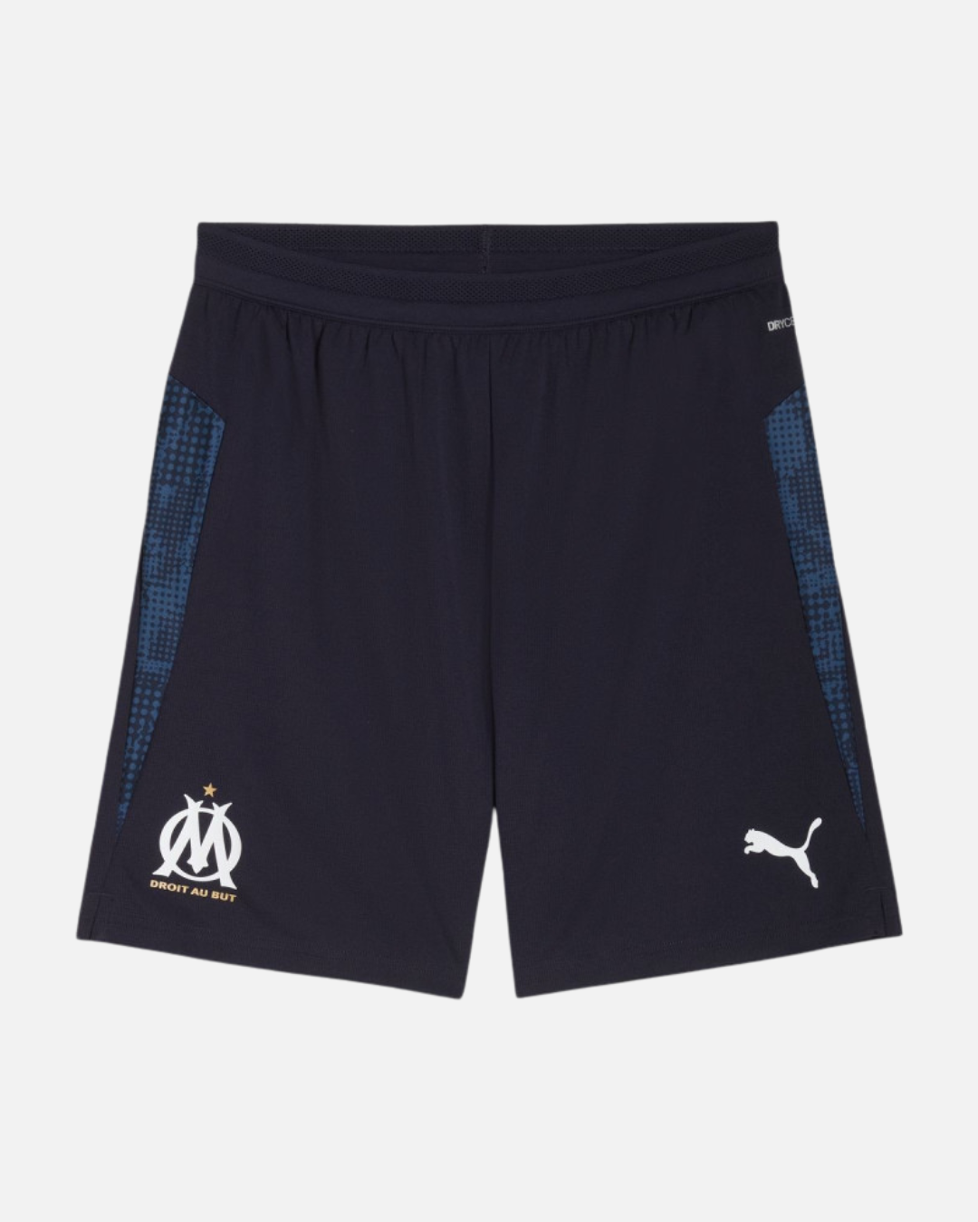 Short d'entraînement OM 2025/2026 - Marine/Bleu Ciel