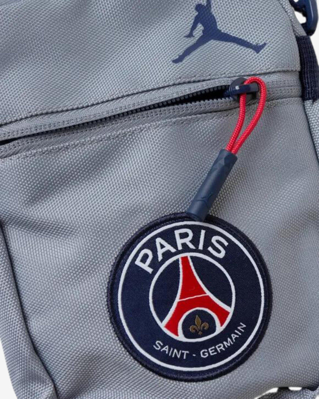 Sacoche Nike PSG Jordan Festival Bag - Gris/Bleu/Blanc