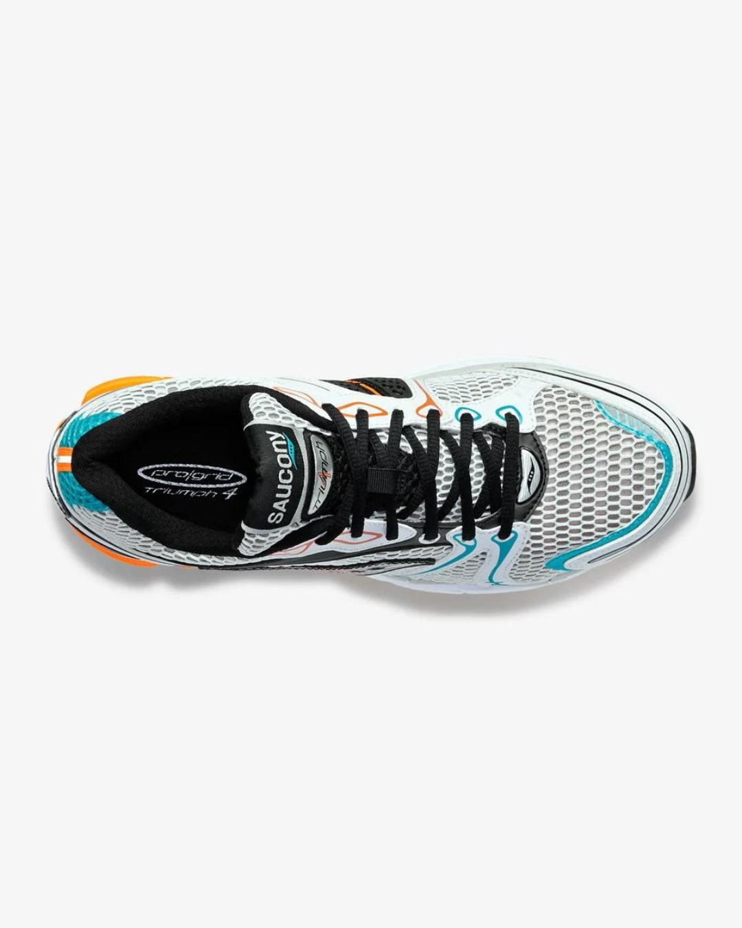 Saucony Progrid Triumph 4 - Bianco/Arancione/Nero