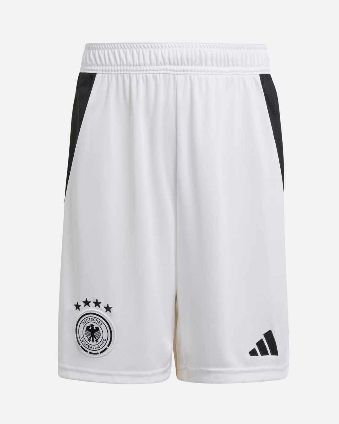 Short d'entrainement Allemagne Junior 2024 - Blanc/Noir/Rouge