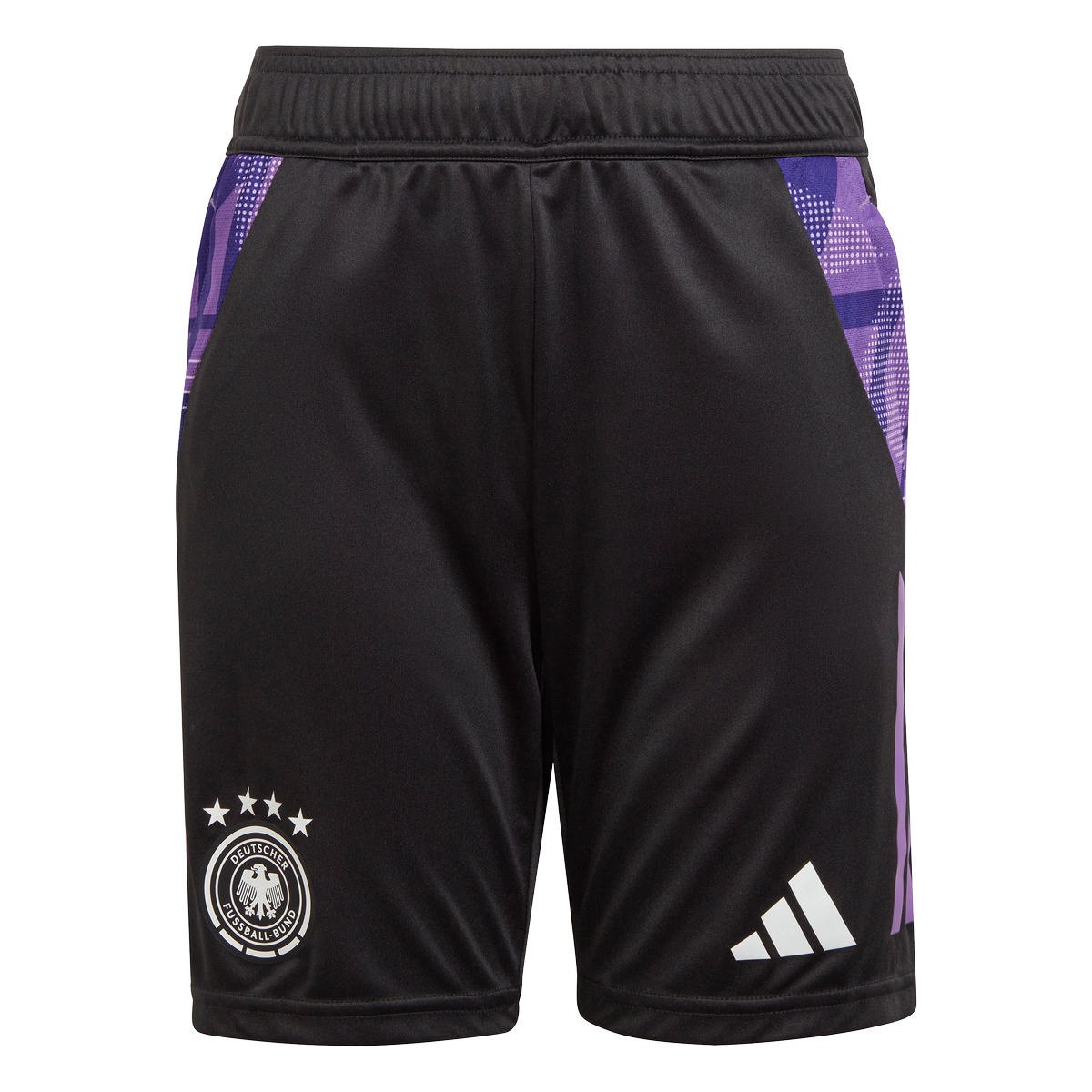 Short d'entrainement Allemagne Junior 2024 - Noir/Violet