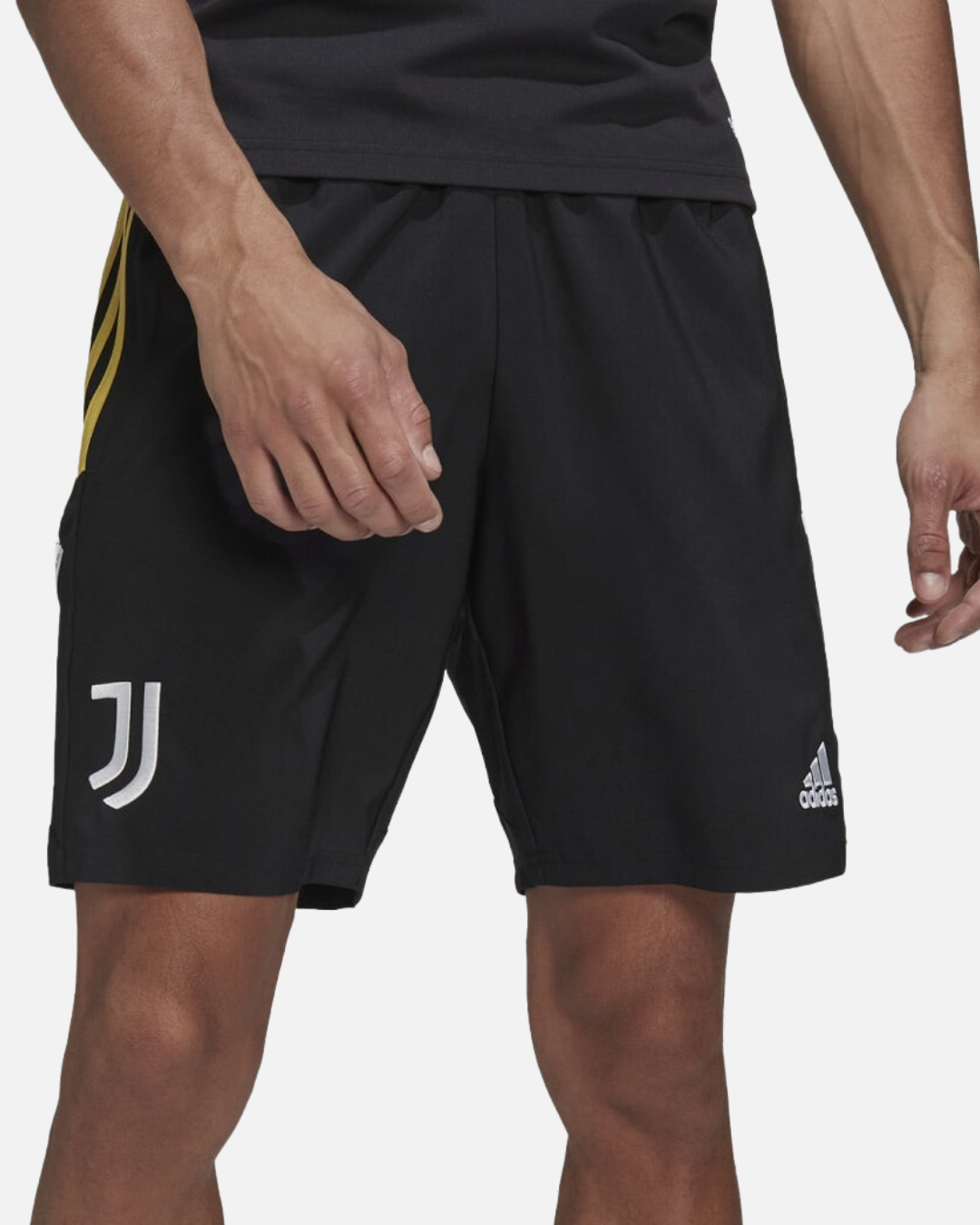 Short d'entraînement Juventus 2023 - Noir/Blanc/Doré
