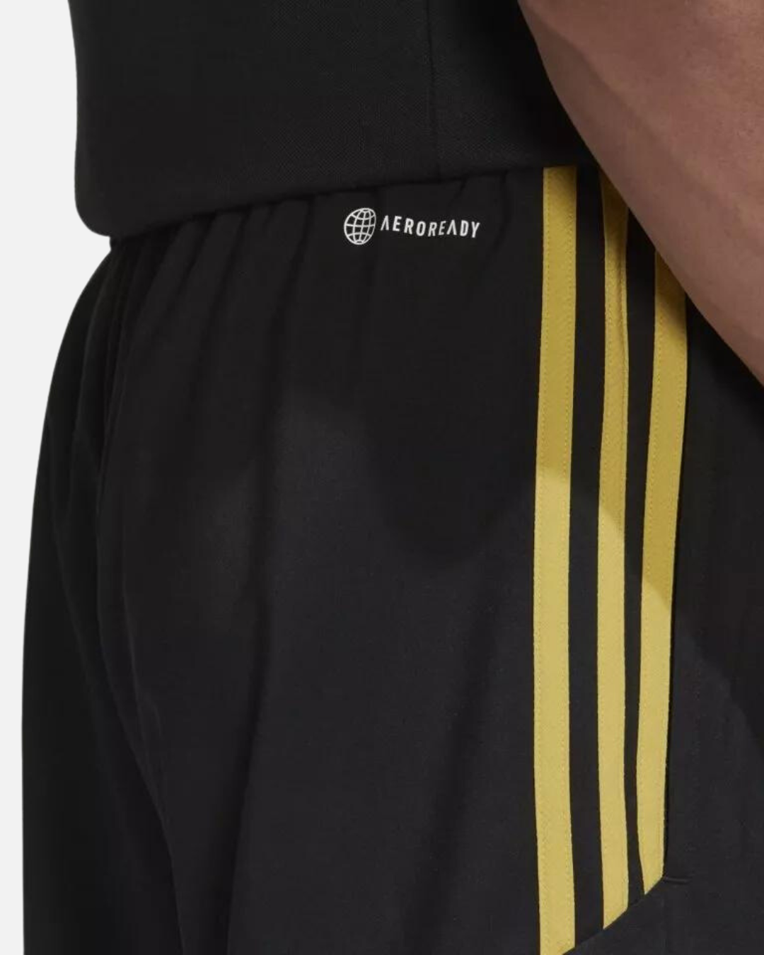 Short d'entraînement Juventus 2023 - Noir/Blanc/Doré