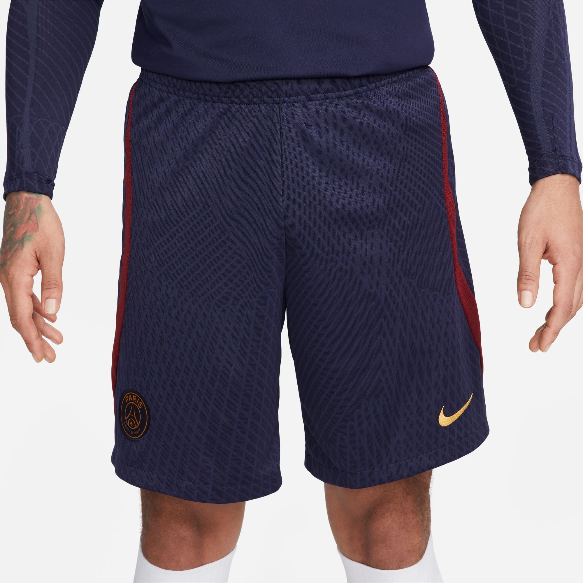 PSG Training Shorts - Blue/Gold