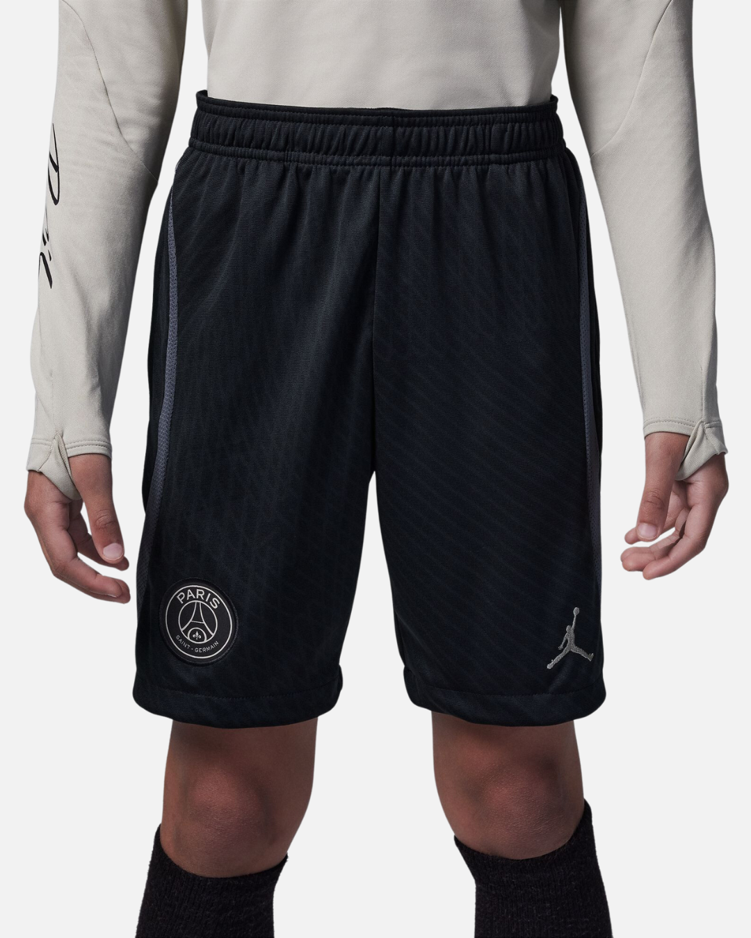 PSG X Jordan Junior 2023 2024 training shorts Black Grey