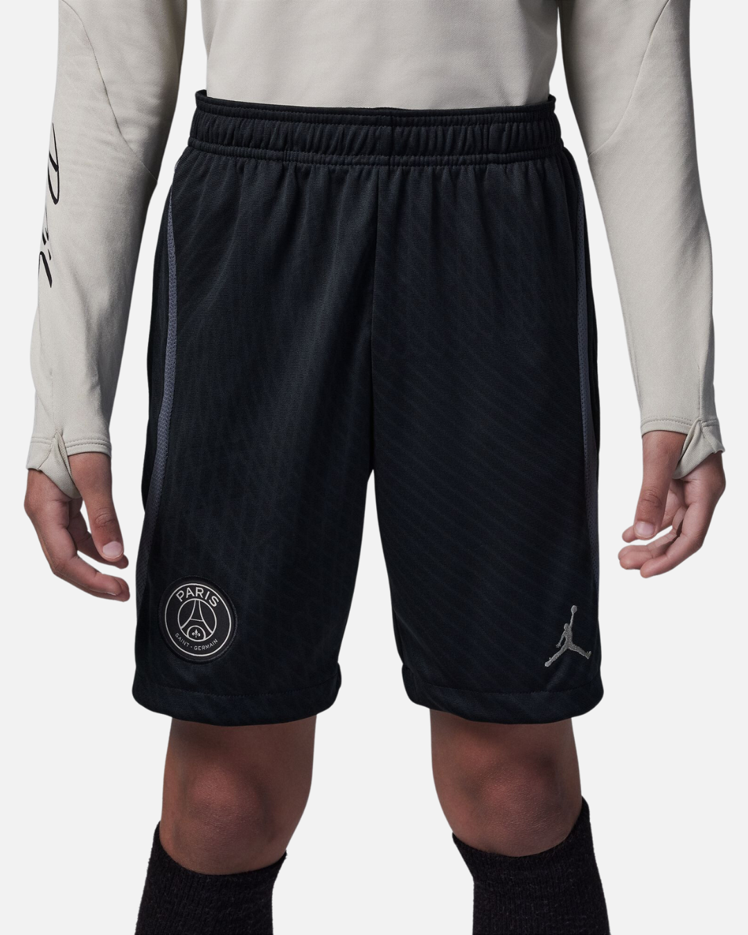 Short d'entrainement PSG X Jordan Junior 2023/2024 - Noir/Gris