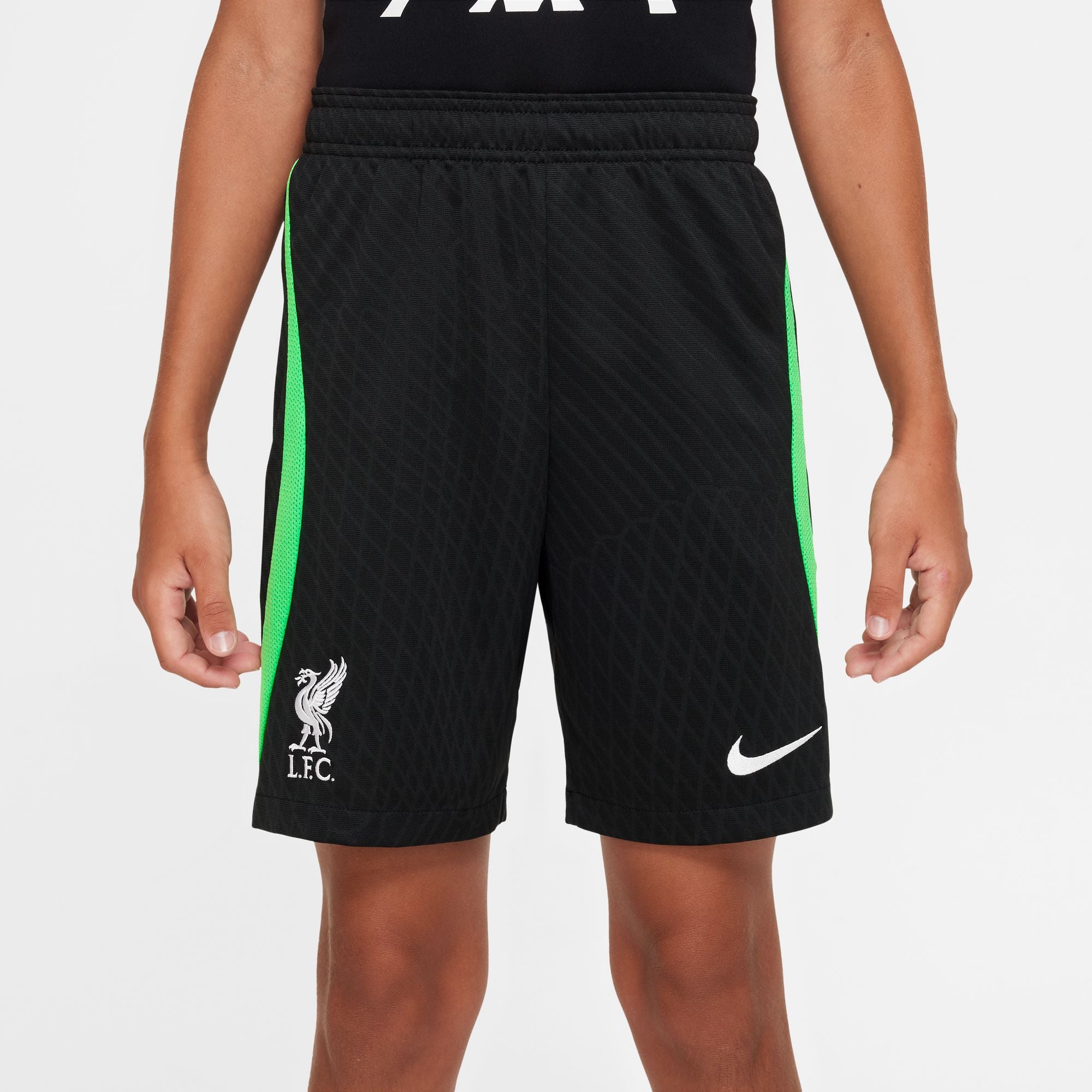 Short d'entrainement Liverpool Junior 2023/2024 - Noir/Vert