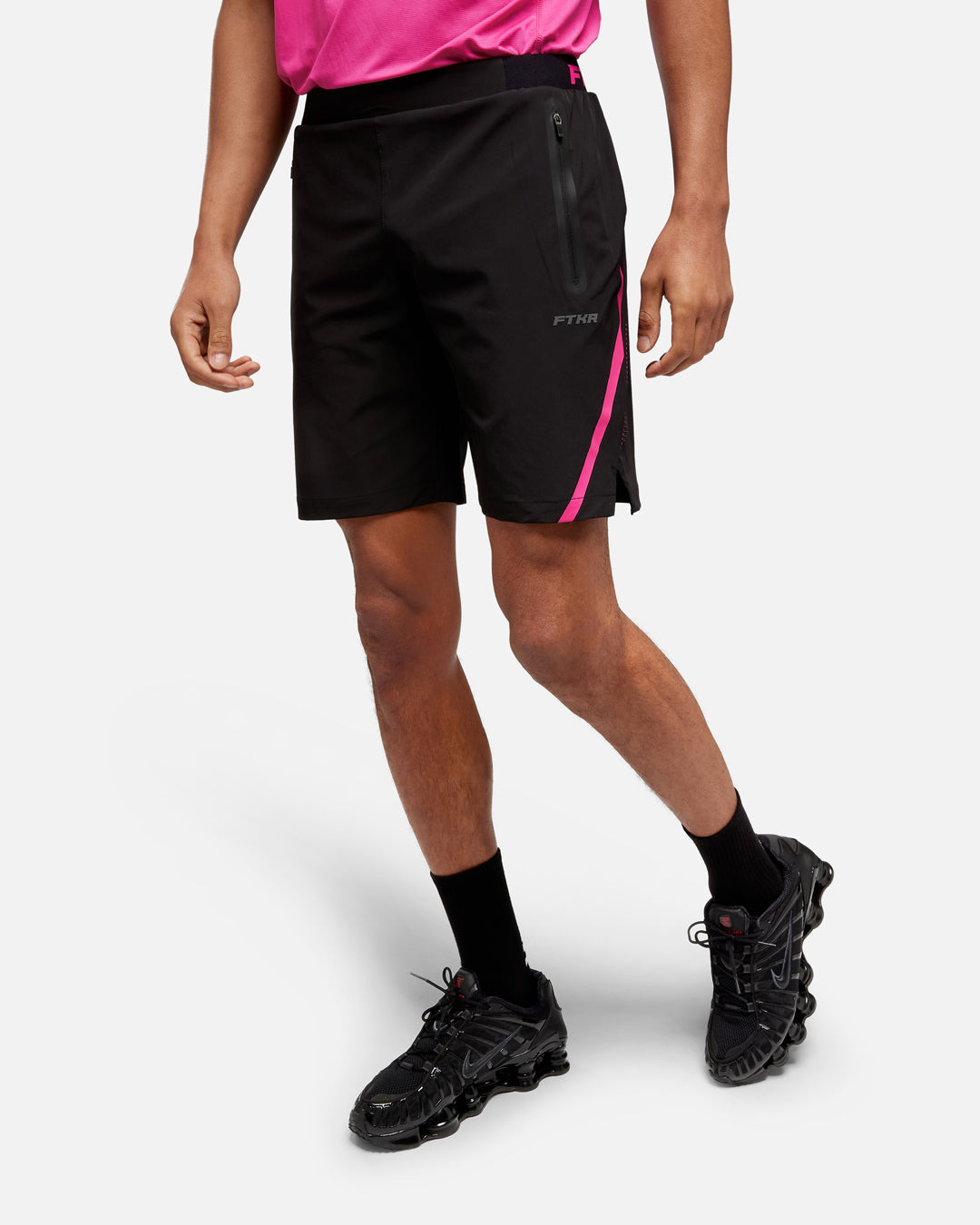 FK Break Shorts - Black/Pink
