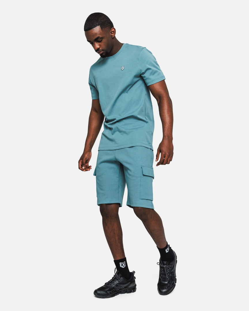 FK Cargo-Shorts – Frostblau