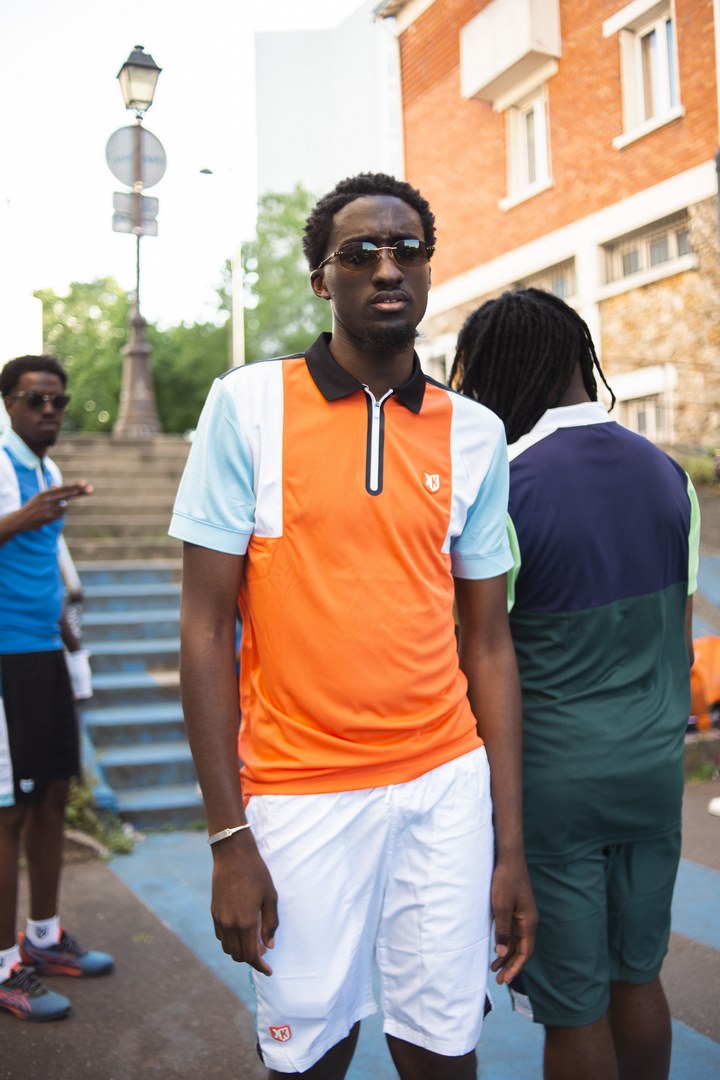 FK Squad Shorts - White/Orange/Blue